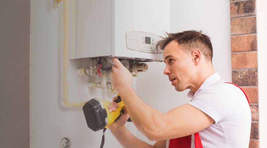 Professional water heater repair in Aneta, ND